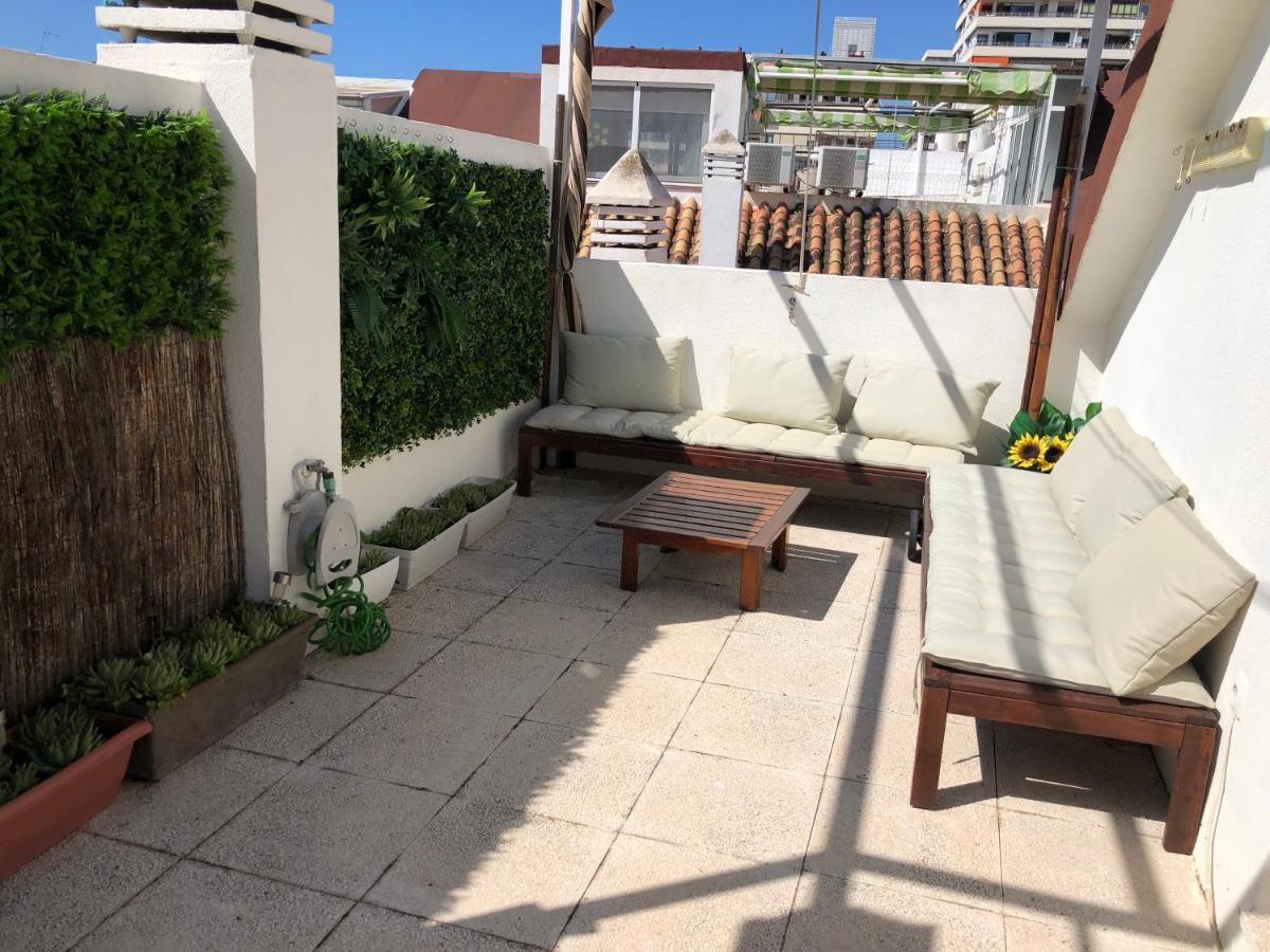 El Cortijuelo. Magnificent Triplex Terraced House With Rooftop Of 18M2, Overlooking The Sea. Parking Torremolinos Esterno foto
